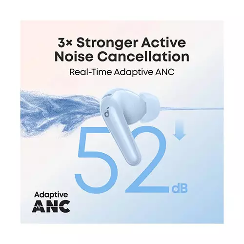 Anker SoundCore R60i NC ANC Bluetooth Earbuds (Blue) - 2