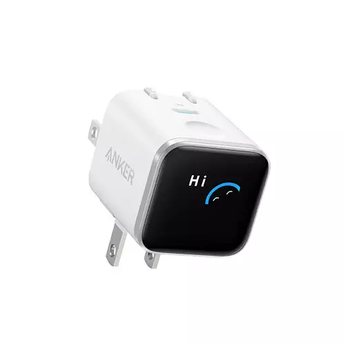Anker A121D 45W Smart Display Nano Charger (White)