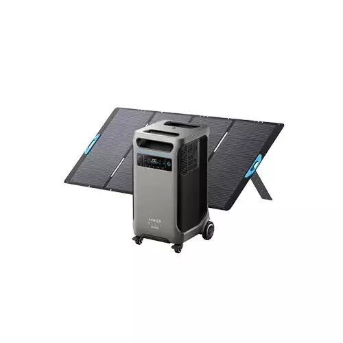 Anker SOLIX F3800 Plus Solar Generator With 400W Solar Panel