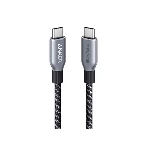 Anker Prime 240W 3ft USB-C to USB-C Upcycled-Braided Cable