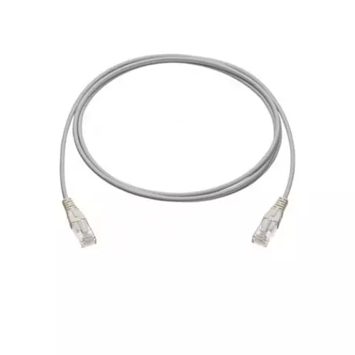 R&M CAT6 U/UTP 4P LSZH 1 METER GREY PATCH CORD
