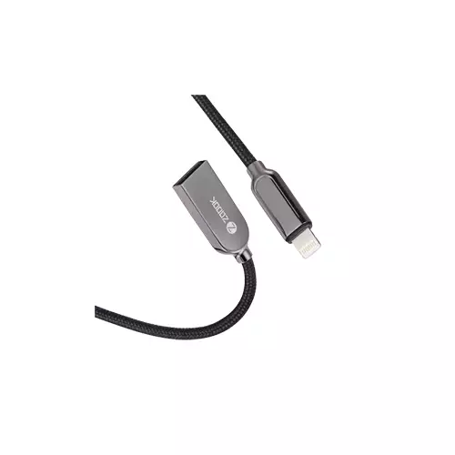 ZOOOK MAGICLIGHT I3 USB A TO LIGHTNING SMART LED FAST CHARGING CABLE - 2