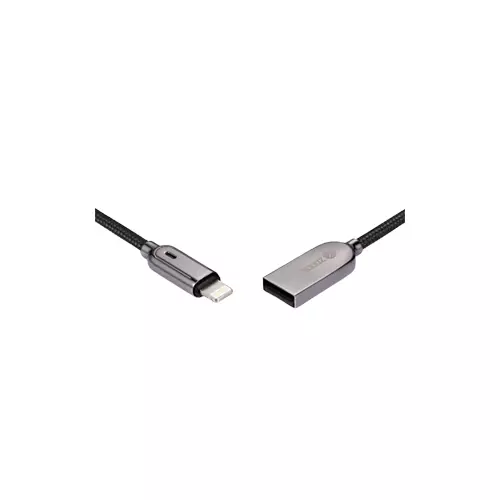 ZOOOK MAGICLIGHT I3 USB A TO LIGHTNING SMART LED FAST CHARGING CABLE - 3