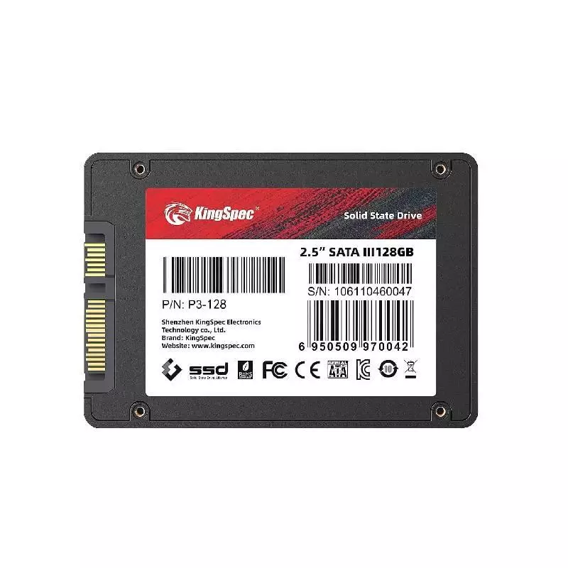 KINGSPEC P3 128GB SATA III 2.5 INCH SSD - 1