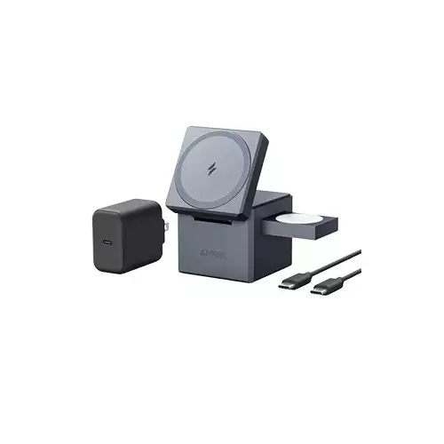 Anker 3-in-1 Cube MagSafe Charger - 3