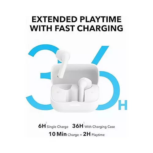 Anker Soundcore K20i TWS Earbuds (White) - 1