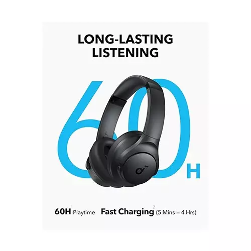 Anker Soundcore Q11i Over-Ear Bluetooth Headphones (Black) - 1