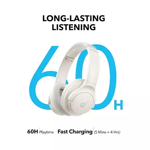 Anker Soundcore Q11i Over-Ear Bluetooth Headphones (White) - 1