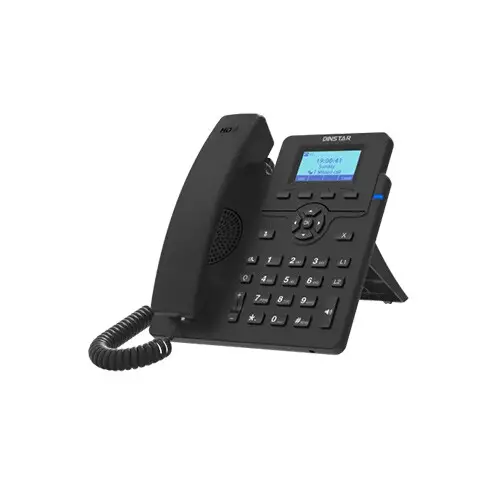 Dinstar C60U 5-way Conference IP Phone with Adapter - 1