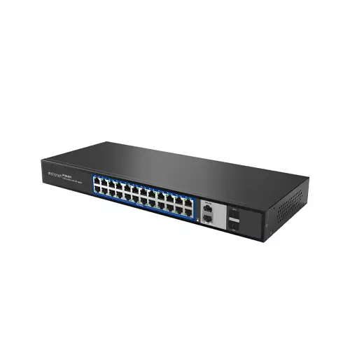 STONET P124GH 24 FE POE+2GE UPLINK POE SWITCH - 2