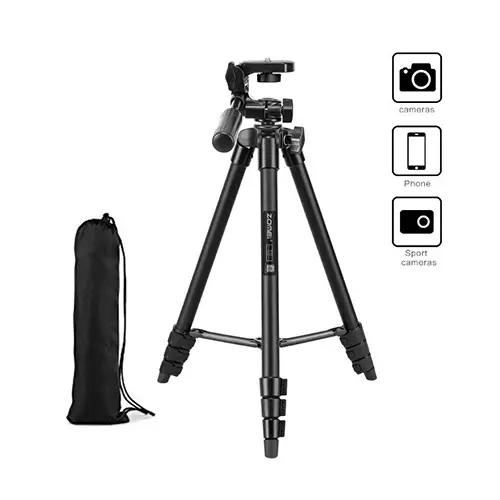 ZOMEI T70 MOBILE AND CAMERA TRIPOD (PROFESSIONAL SERIES) - 1