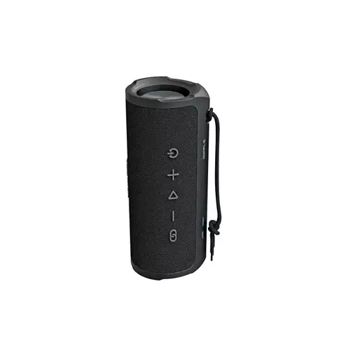 HIFUTURE RIPPLE WATERPROOF PORTABLE WIRELESS SPEAKER BLACK - 1