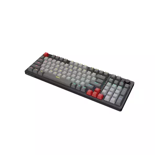 OCPC ZRC-87 Zero Compact Wired Gaming Mechanical Keyboard (Light Grey) - 2