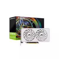 OCPC GeForce RTX 5050 GDDR6 8GB XE White Graphics Card With Dual Fan