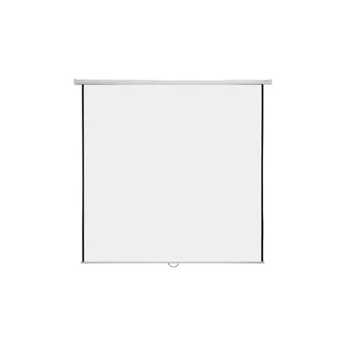 Super View 96 x 96 Inch Manual Wall Projector Screen