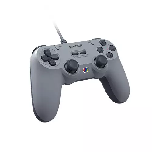 GameSir T3 Lite (Tegenaria) Wired Symmetric Game Controller (Retro Grey) - 1