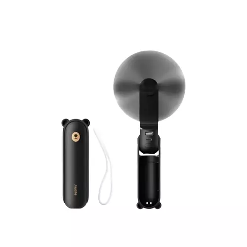 Jisulife Life8 F8 3-in-1 2000mAh Foldable Handheld Fan (Black)