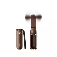 Jisulife Life8 F8 Power Bank Flashlight Mini Fan (Brown)
