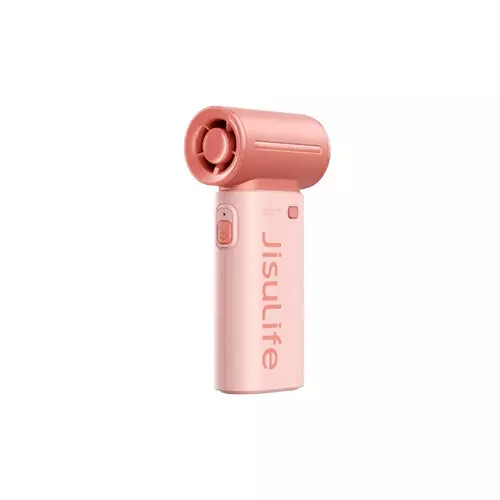 JisuLife Handheld Fan 9 Portable Fan Pink