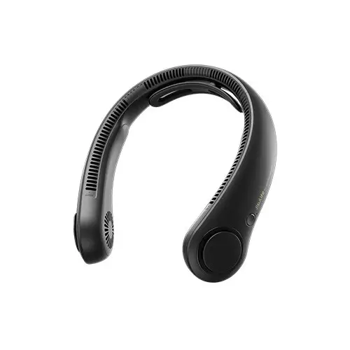 JisuLife Neck Fan 4 360° Rapid Cooling Neck Charger Fan (Black)