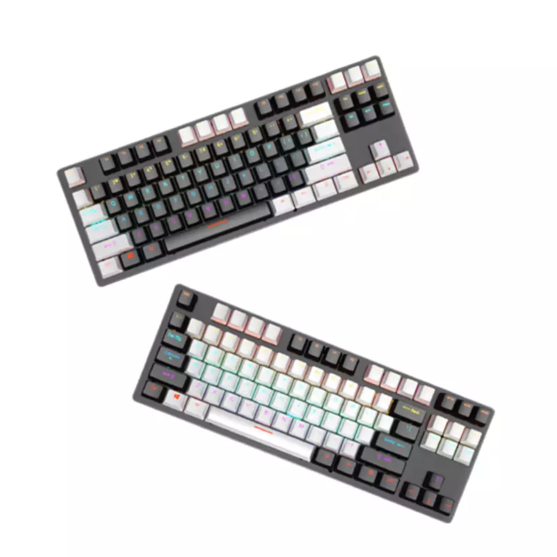 LEAVEN K550 TKL 87 Keys Wired Mechanical KEYBOARD (Hot-Swappable) - 1