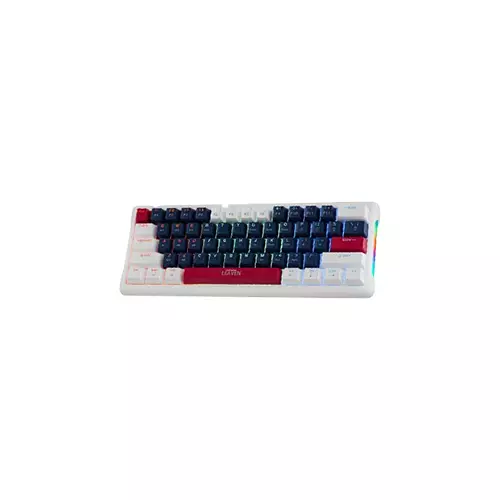 LEAVEN K610 WIRED HOT-SWAPPABLE GAMING MECHANICAL KEYBOARD (HOT-SWAPPABLE) - 1