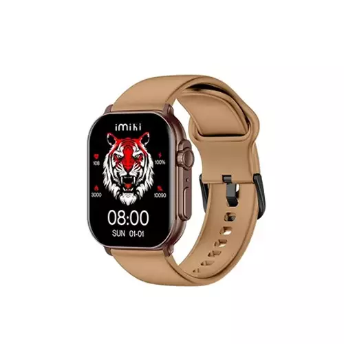 IMIKI SF1E 2.01 INCH DISPLAY CALLING SMART WATCH - 1