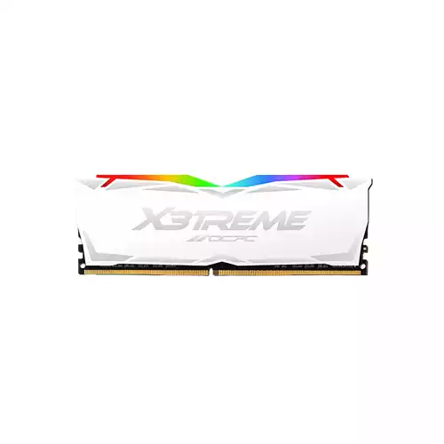 OCPC X3 RGB 8GB DDR4 3200MHZ DESKTOP RAM (WHITE)