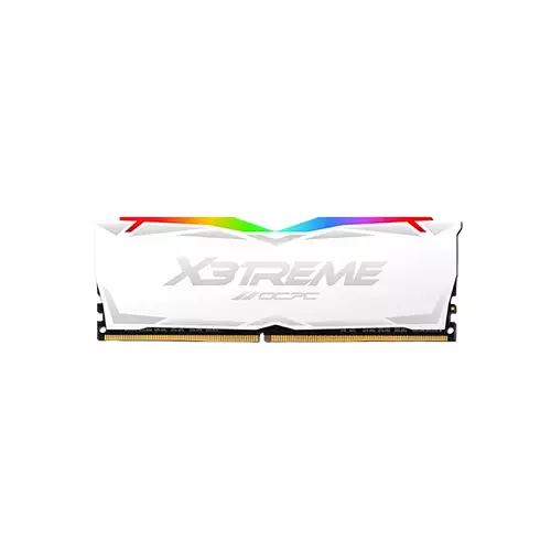 OCPC X3 RGB 8GB DDR4 3200MHZ DESKTOP RAM (WHITE)