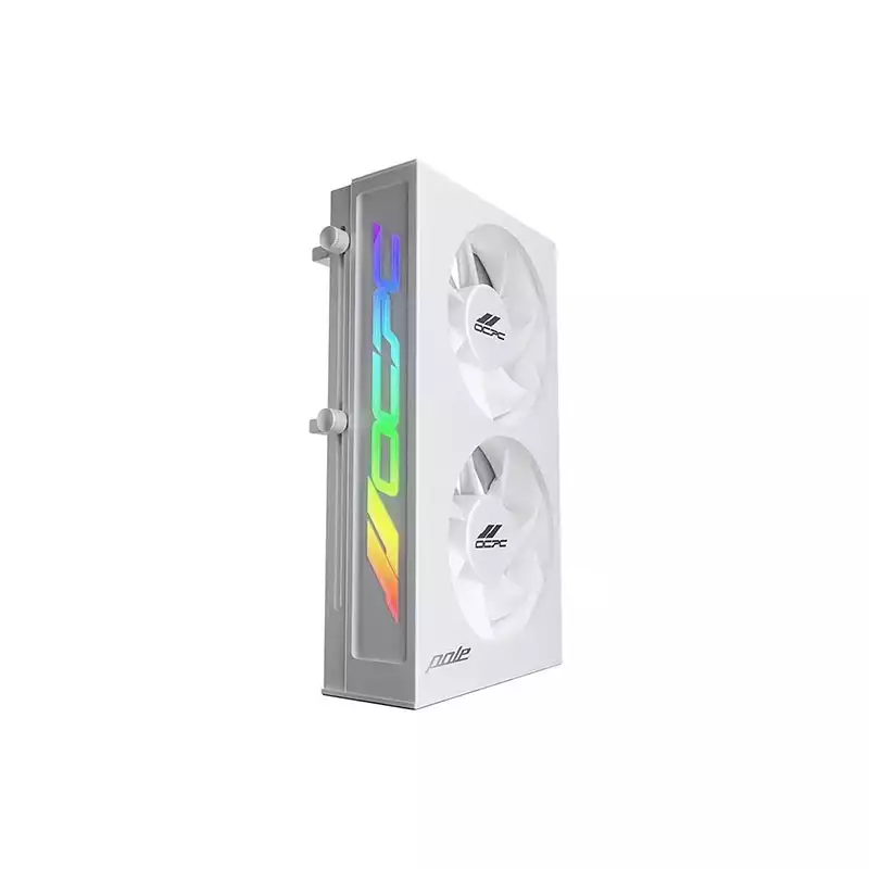 OCPC POLE P1 ARGB Graphics Card Cooling Holder (White)
