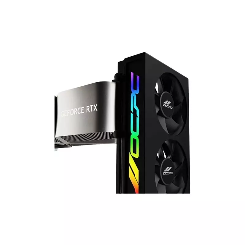 OCPC POLE P1 ARGB Graphics Card Cooling Holder (Black) - 1