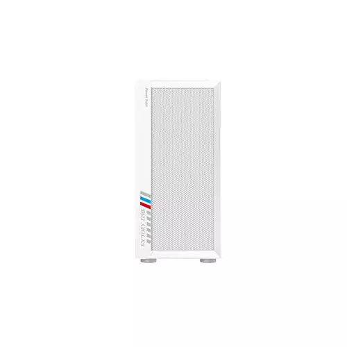 Power Train PT-701W Mid Tower Micro-ATX Desktop Casing White - 1