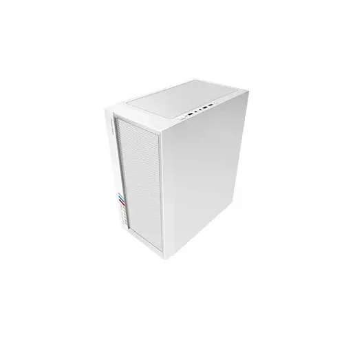 Power Train PT-701W Mid Tower Micro-ATX Desktop Casing White - 2