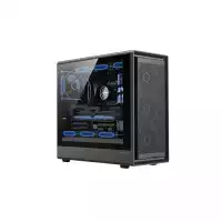 Power Train G707 ATX ARGB Gaming Case Black