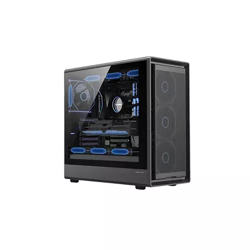 Power Train G707 ATX ARGB Gaming Case Black
