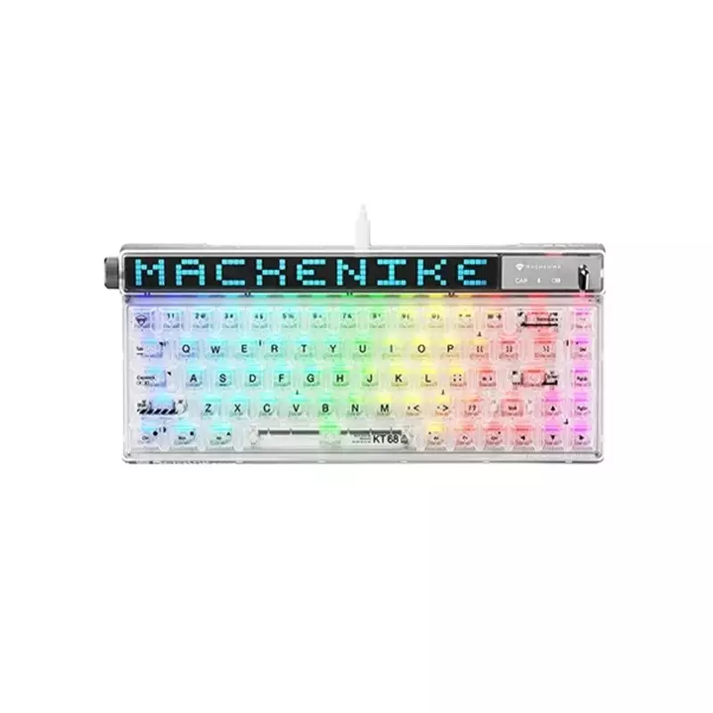 Machenike KT68 PRO TRI-Mode Mechanical With Smart Screen Keyboard - 2