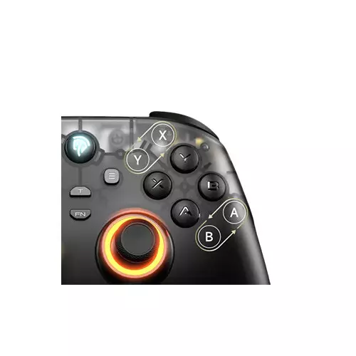 EasySMX D05 Multiplatform Gaming Controller (Black) - 2