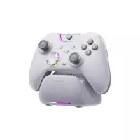 EasySMX X05 PRO Tri-Mode Wireless Gaming Controller with Charging Dock (White)