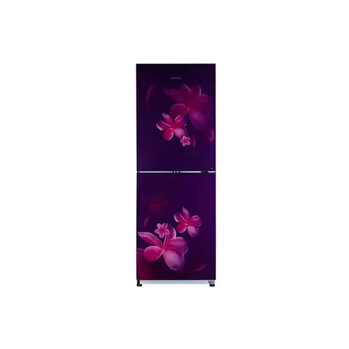 KONKA 27KRT8CZG 15 CFT UPPER FREEZER GLASS DOOR FLOWER REFRIGERATOR
