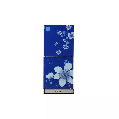 KONKA KRB-200GB-Blue Delphinium 200 Ltr Bottom Freezer 2-Door Refrigerator