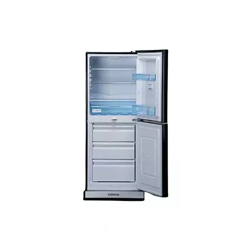 KONKA KRB-200GB-Blue Delphinium 200 Ltr Bottom Freezer 2-Door Refrigerator - 1