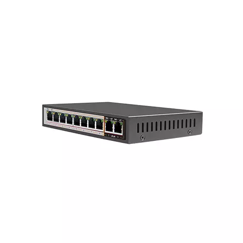 HORED AI1010 10 PORTS 100M AI POE SWITCH - 0