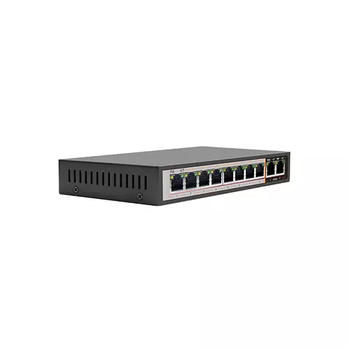 HORED AI1010 10 PORTS 100M AI POE SWITCH - 0