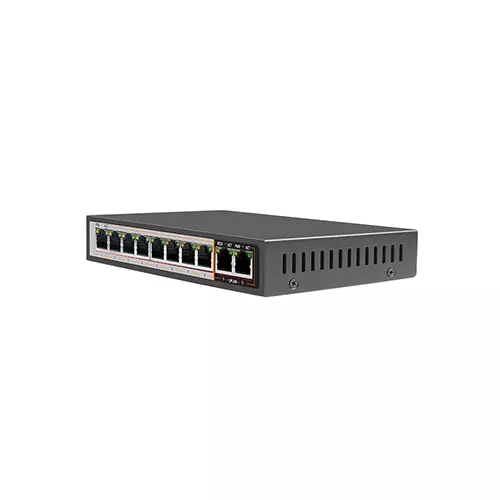 HORED AI1010G 10-PORT GIGABIT AI POE SWITCH - 0