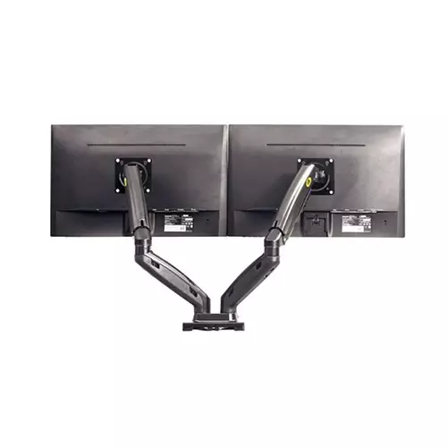 North Bayou F160 9KG Max Payload Dual Monitor Desk Mount - 1