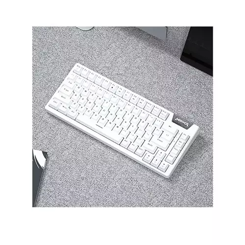 MONKA AE75 Wired Gasket RGB Hotswappable Mechanical Keyboard (Cherry Pink) - 1
