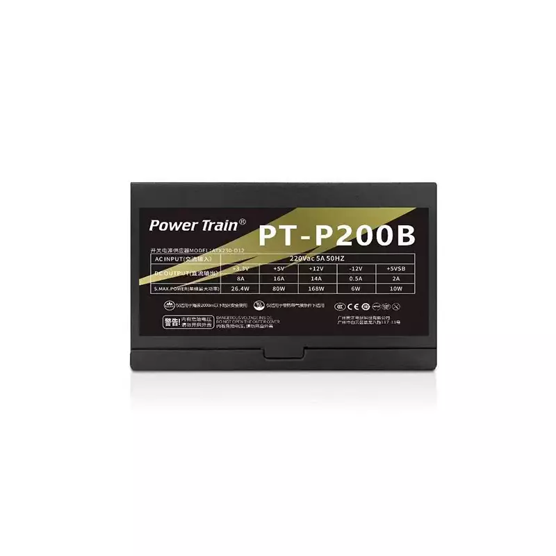 POWER TRAIN PT-P200B POWER SUPPLY WITH POWER CABLE - 1