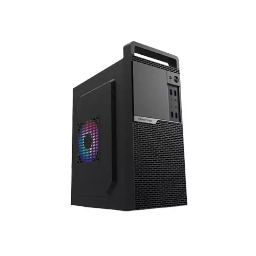POWER TRAIN PT-M377BH OFFICE PC CASE WITH 200 WATT PSU - 1