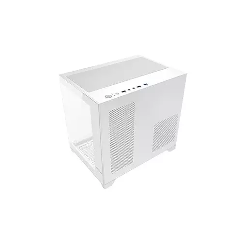 Power Train G777 Mid Tower ATX Gaming Desktop Case (White) - 3
