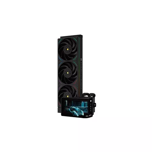 Thermalright Wonder Vision 360 UB ARGB CPU Cooler (Black) - 1